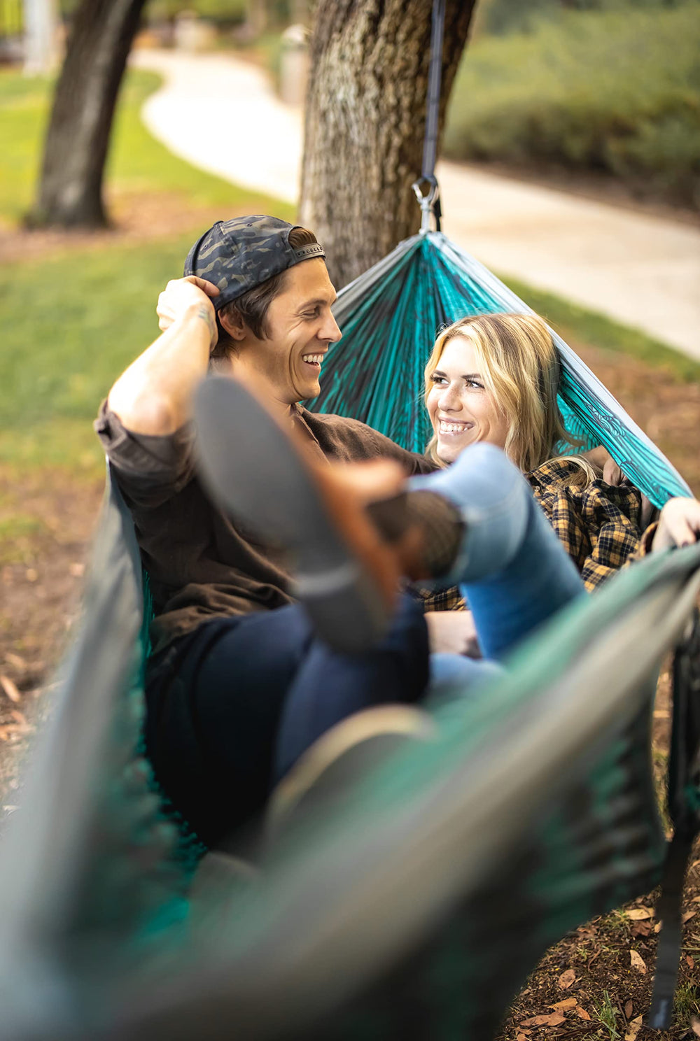 ENO DoubleNest triple-stitched seam ensures durable rest