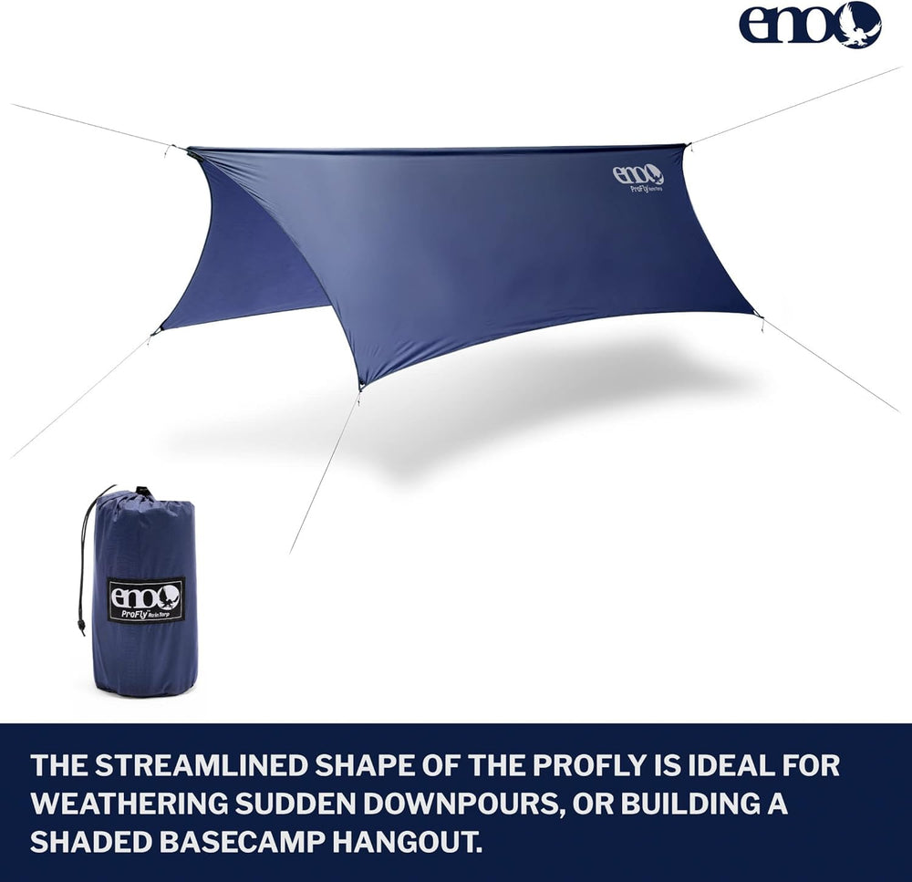 ENO OneLink shelter in a compact stuff sack demonstrates all-in-one design