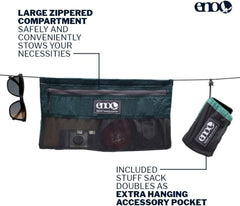ENO Talon Hammock Organizer side-gear stash keeps tools within reach