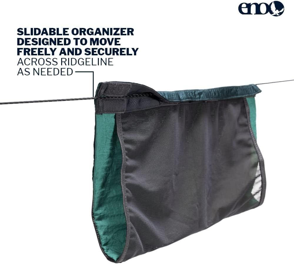 ENO Talon Hammock Organizer tensioner setup saves knots and time