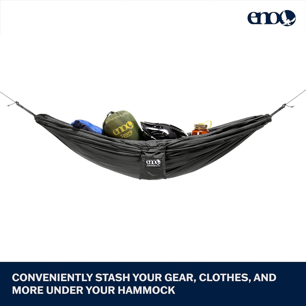 ENO Underbelly Gear Sling compatible with ENO hammocks for a seamless setup.
