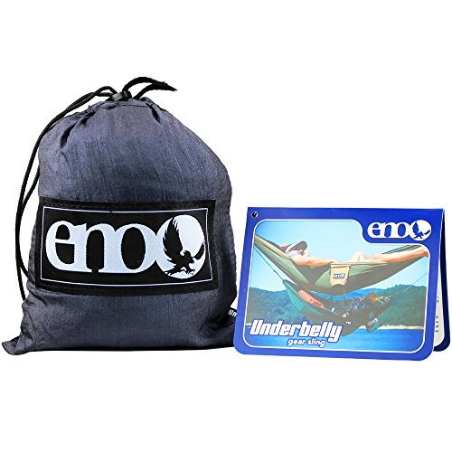 ENO Underbelly Gear Sling uses woven nylon for durability.