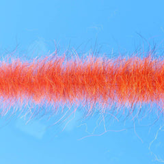 Enrico Puglisi Ep Foxy Brush 1.5-wide hot orange side view for tapered collars.
