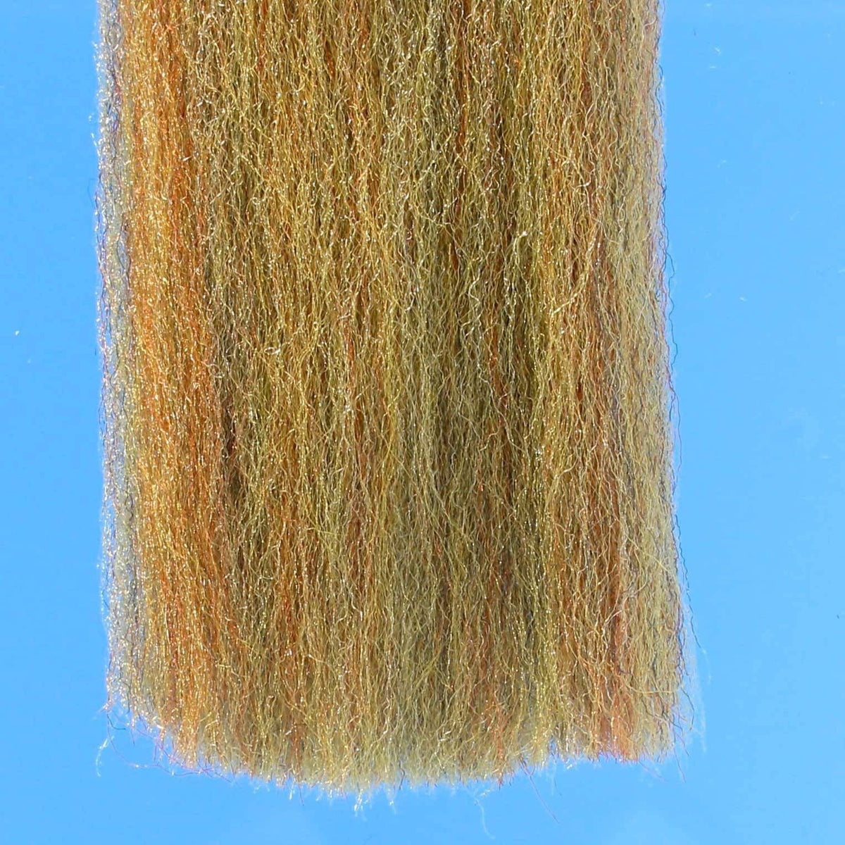 Enrico Puglisi EP Silky Fibers 3-D Redish Olive closeup showing supple texture for small flies.