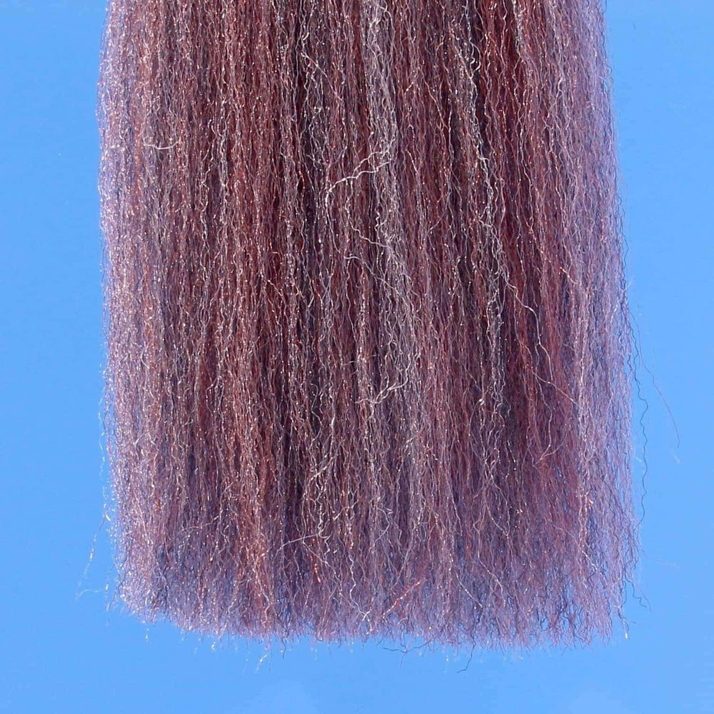 Enrico Puglisi EP Silky Fibers 3-D Tan closeup highlights supple texture for realistic wings.