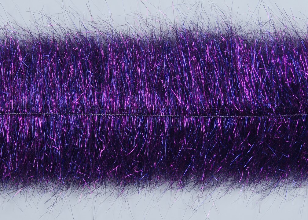Enrico Puglisi EP Sparkle Brush 3-inch purple-fuchsia for durable collars and full dress patterns