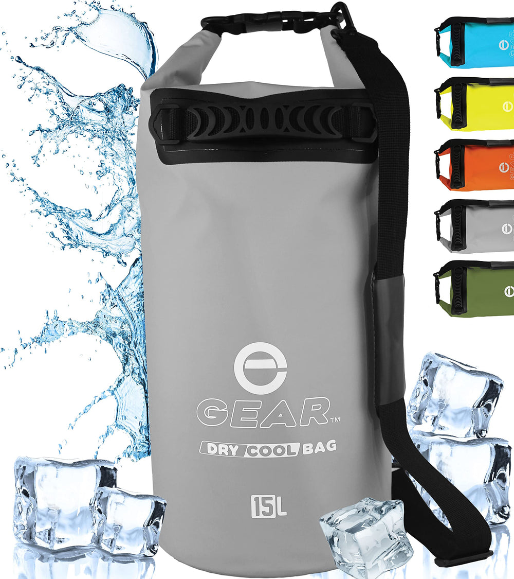 Enthusiast Gear 15L floating cooler bag front view for on-water entertaining and easy access