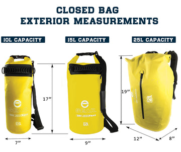 Enthusiast Gear floating cooler on water keeps snacks accessible during kayak excursions.