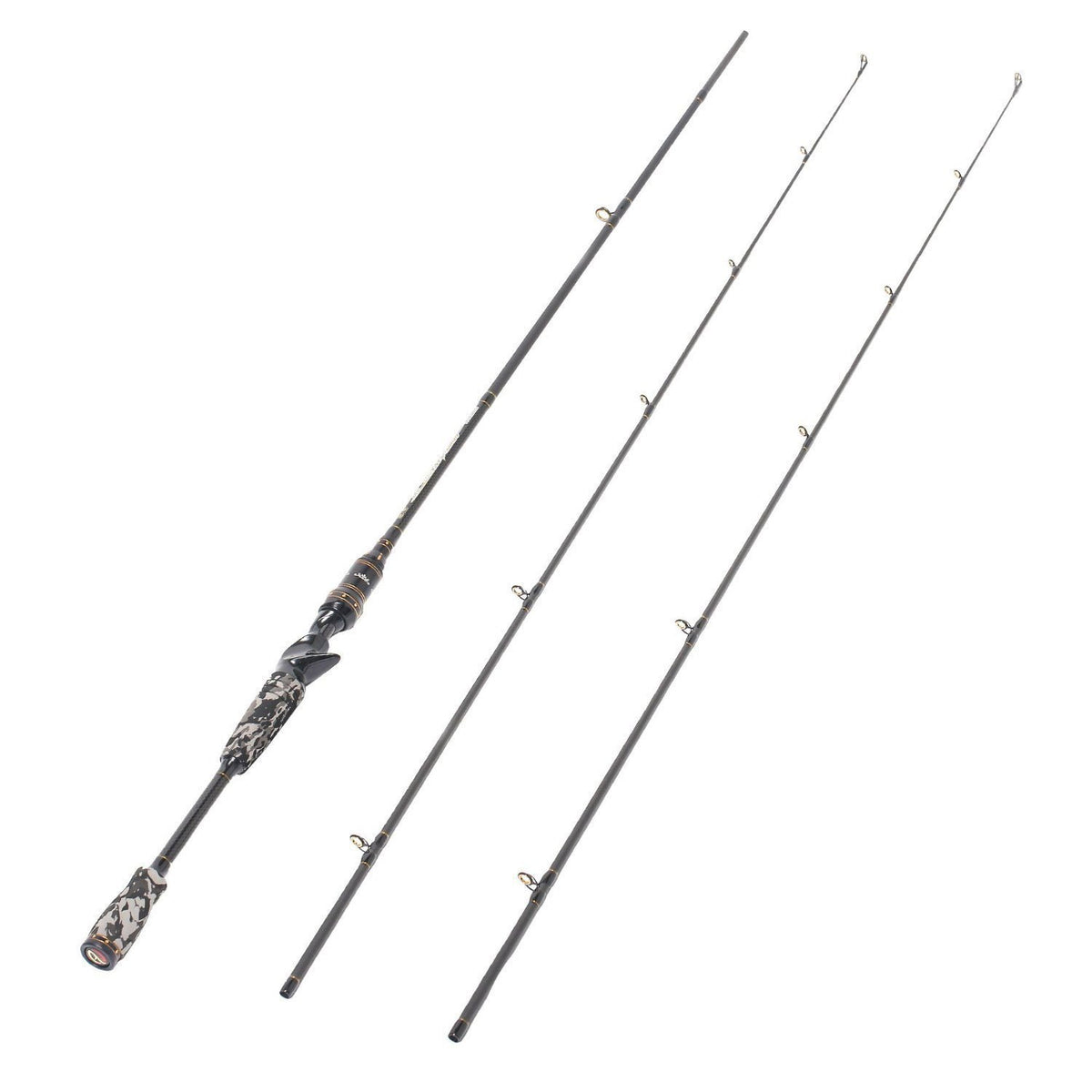 Entsport E Series Camo Legend 2-Piece 7ft Casting Rod - front view