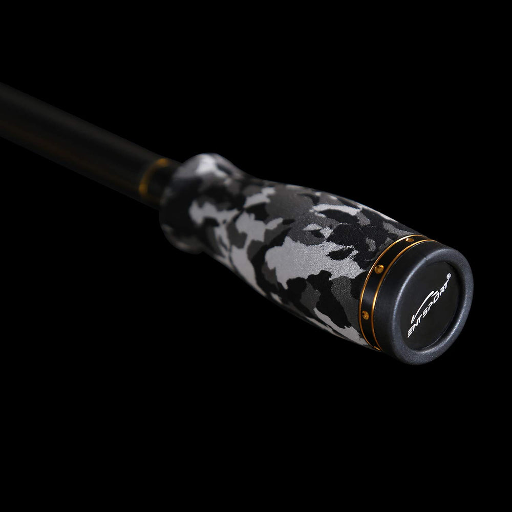 Two tip options medium and medium-heavy for versatile casting