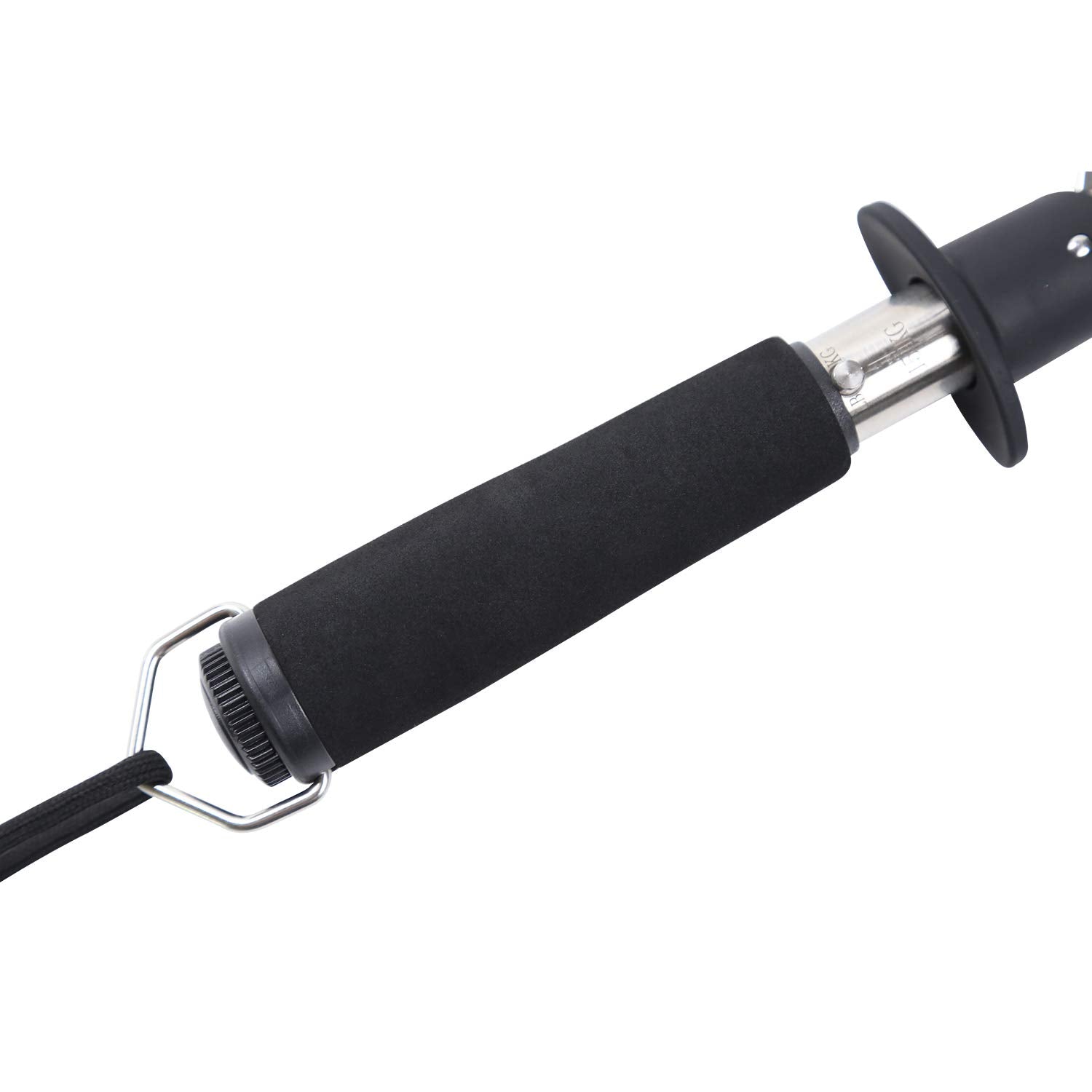 Close-up of corrosion-resistant stainless steel finish
