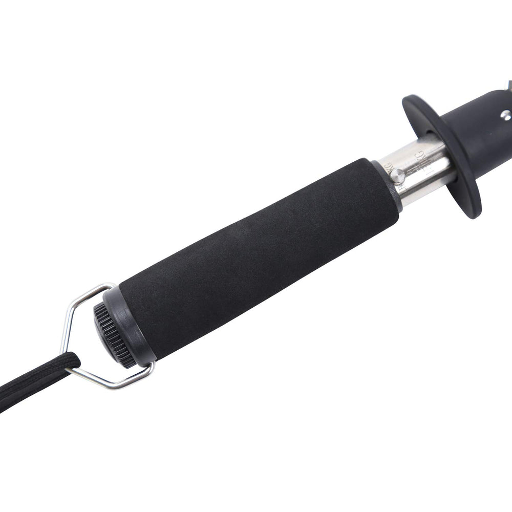 Close-up of corrosion-resistant stainless steel finish