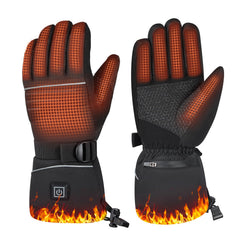 Envyvip Rechargeable Heated Gloves thumb area provides focused warmth for winter outdoor tasks.