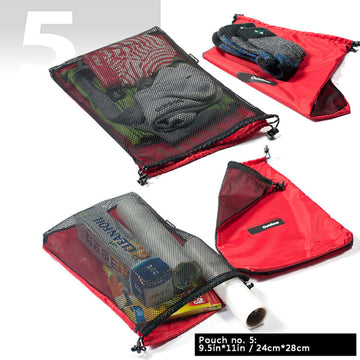 Eohak durable nylon mesh construction withstands camping and daily use.