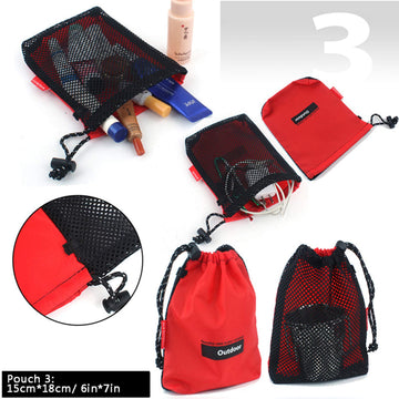 Eohak medium 6.9x9.8 bag ideal for toiletries and gadgets.