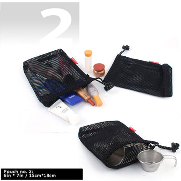 Eohak small 4.3x4.7 bag for cosmetics and travel minis.