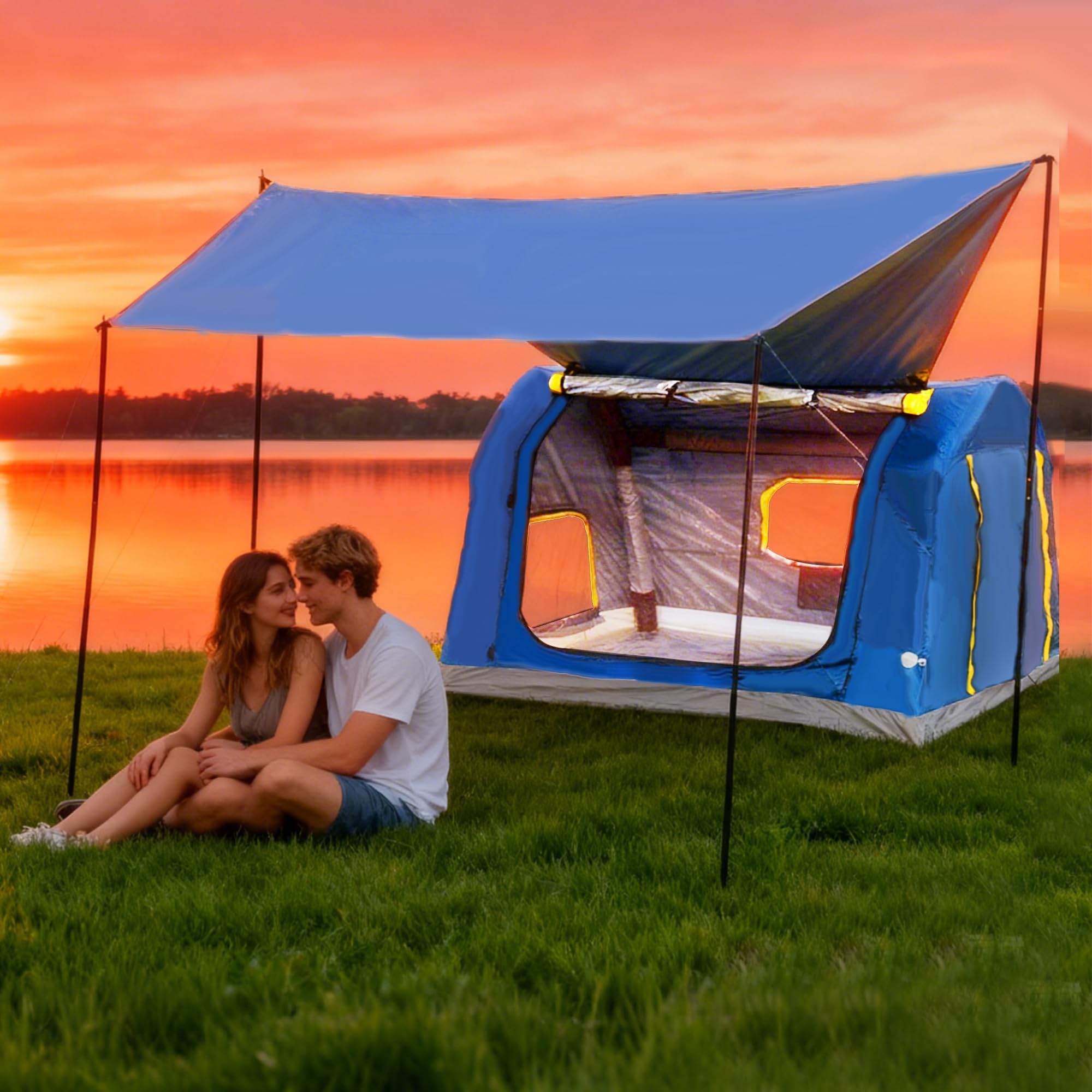 Eolzzi portable camping kit keeps gear organized and portable.