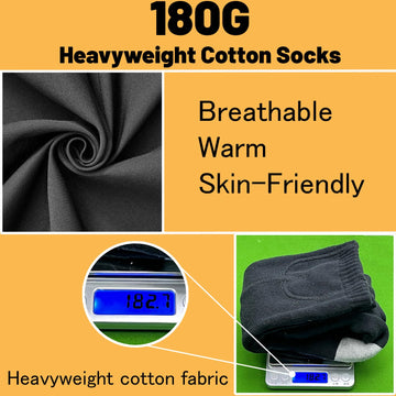 Eomsezer heated winter socks wash ready design with batteries removed