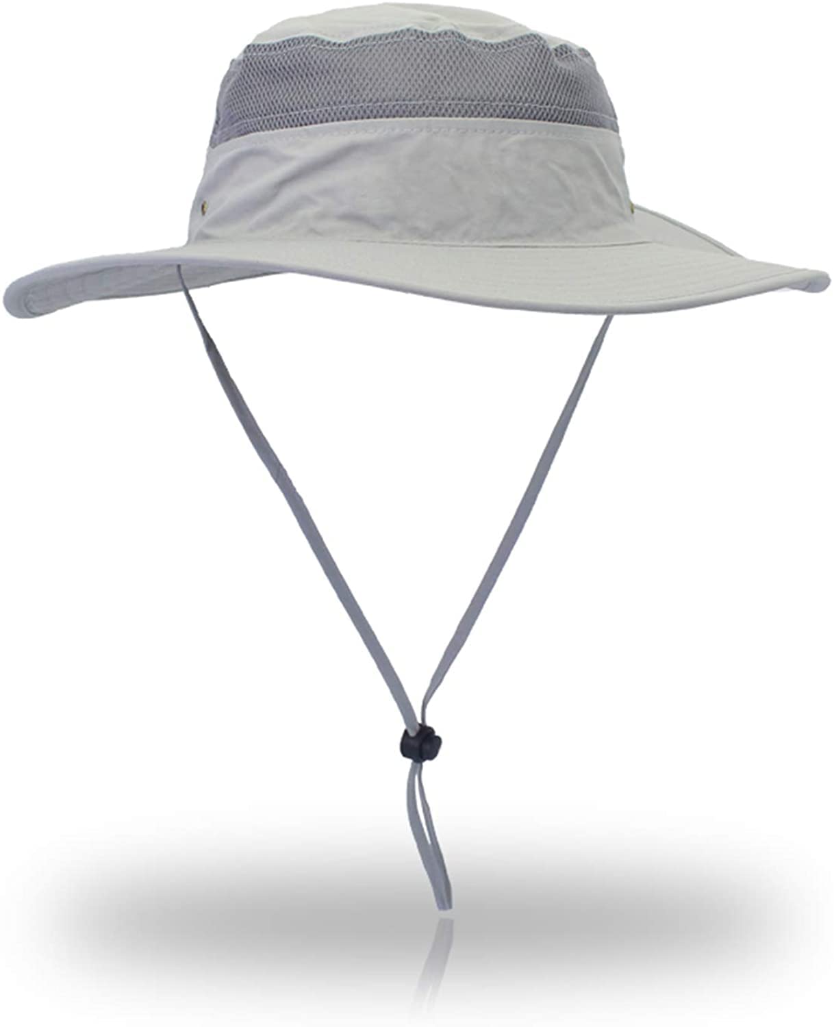 Main view of EONPOW fishing hat in light gray