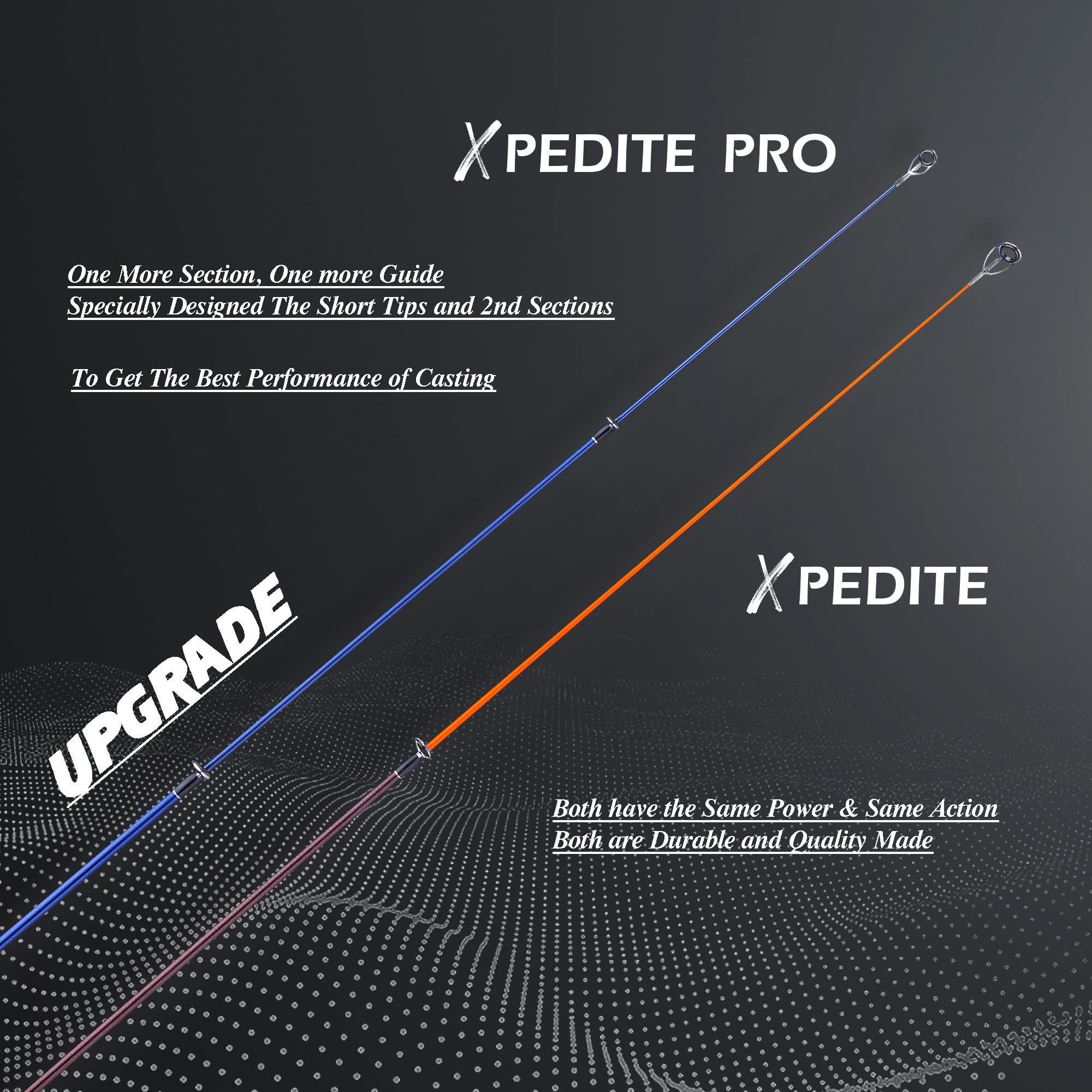 EOW XPEDITE PRO solid-carbon-tip delivers flexible response for accurate casts
