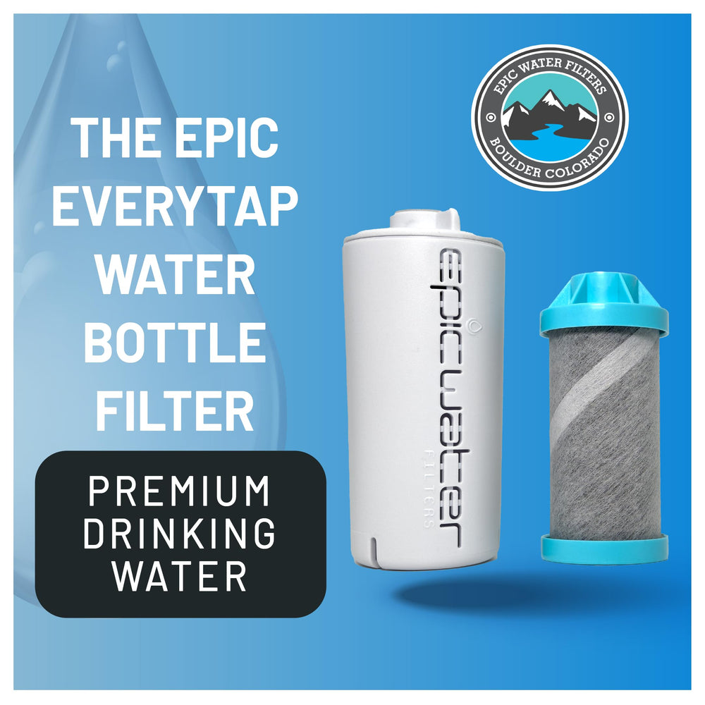 Epic EveryTap USA-made filter in lab setting highlighting rigorous testing