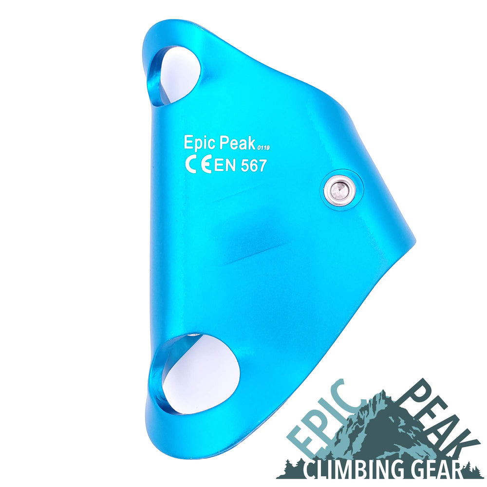 Close-up of EPIC PEAK Chest Ascender grip design for comfortable climbs.