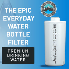 Epic Water Filters Everywhere bottle filter USA-made and tested for reliability