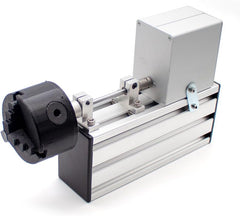 Epoxy fishing-rod winding machine motor area emphasizes adjustable speed up to 300 RPM.
