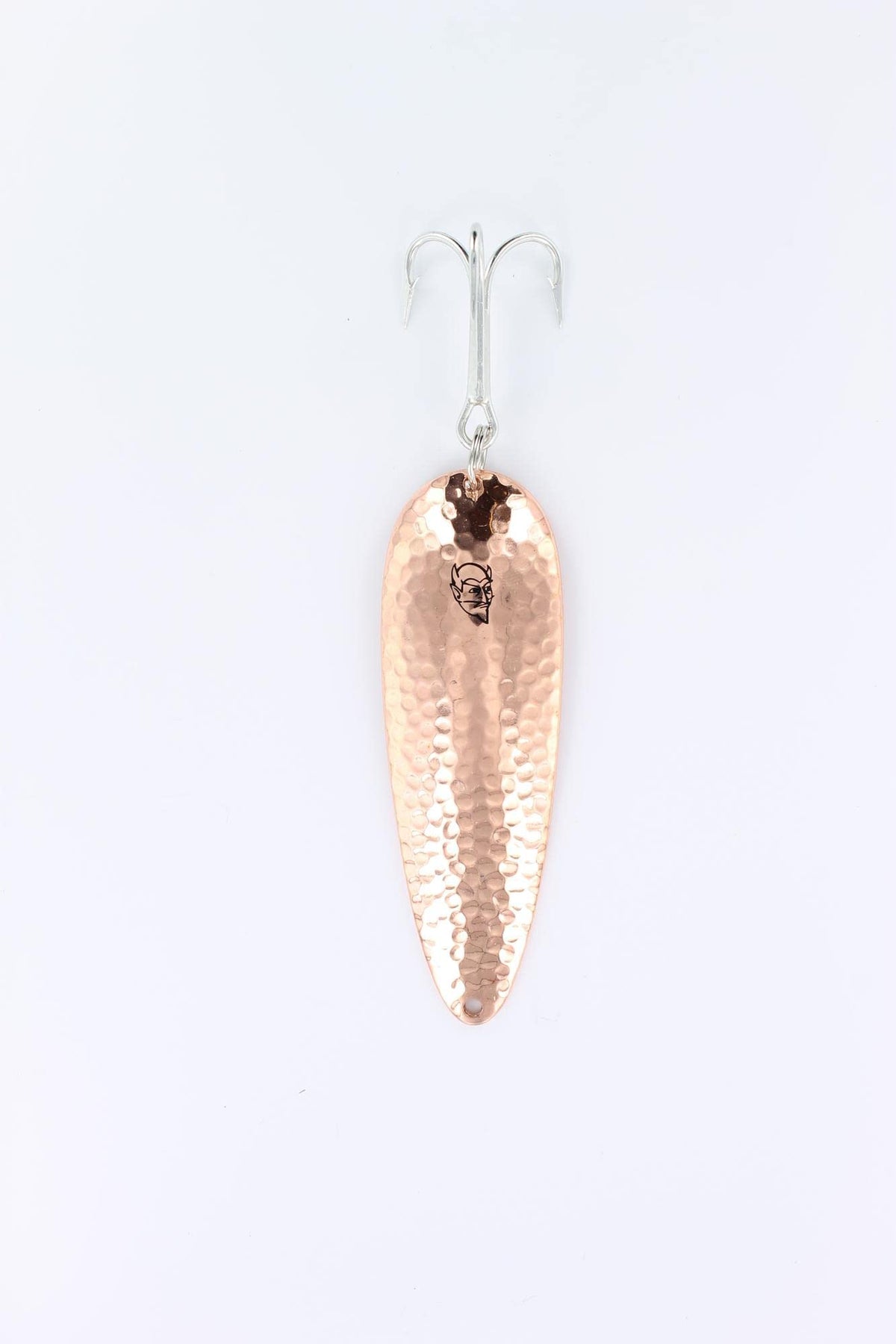 Eppinger 64 Dardevle copper spoon lure – front view