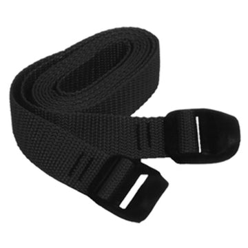 Equinox Lash Straps 12in black with secure Ladderlock buckle for reliable gear transport