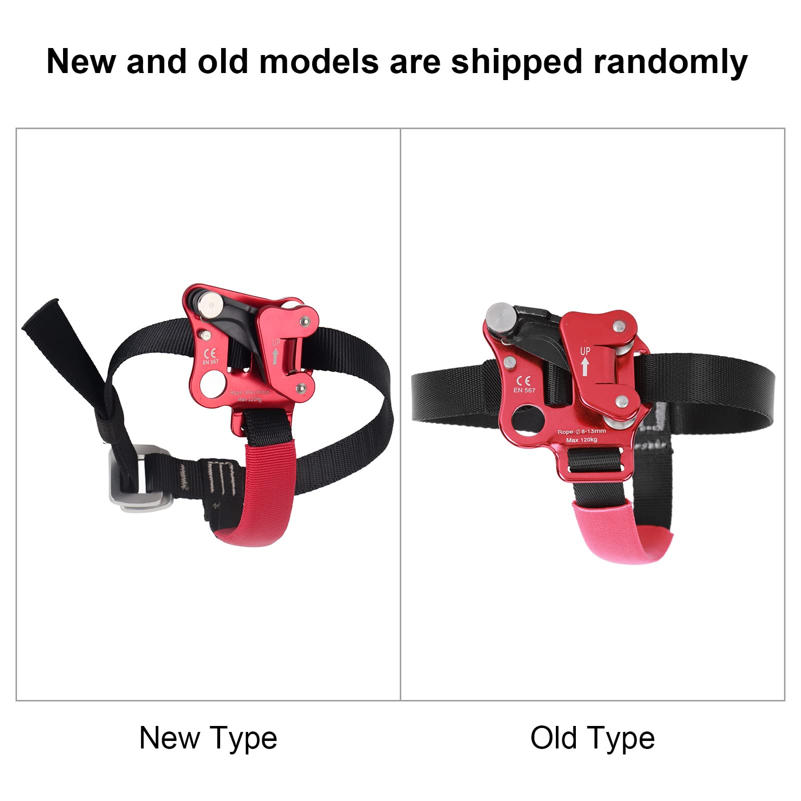 Equlup climbing foot ascender pulley close-up demonstrates reduced rope wear