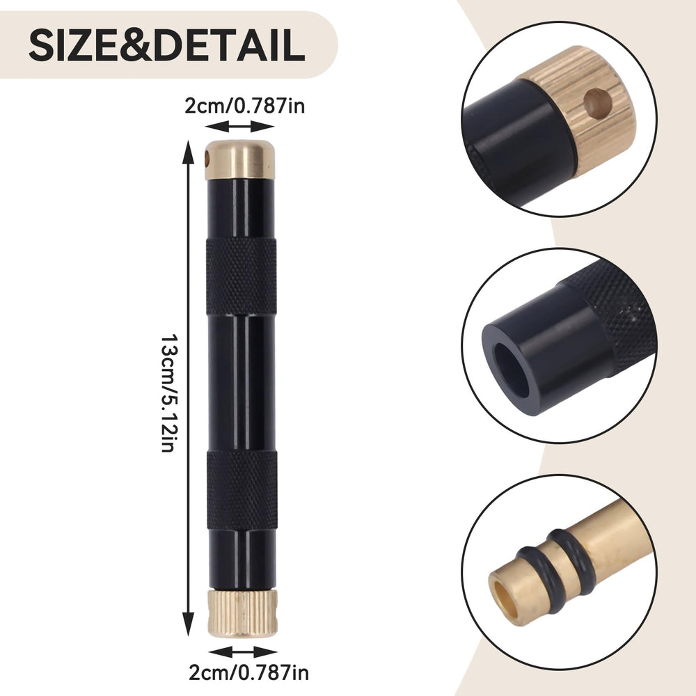 Equlup Fire Piston ignition-tube demonstrates rapid compression ignition for quick warmth.