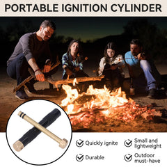 Equlup Fire Piston piston-action ensures simple, fast fire starting in emergencies.