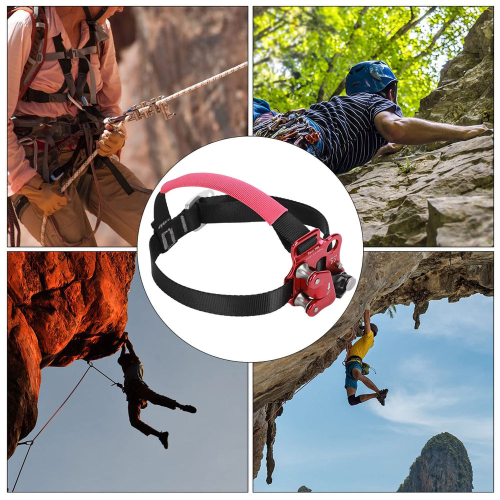 Equlup adjustable buckle showcases secure fit during ascent