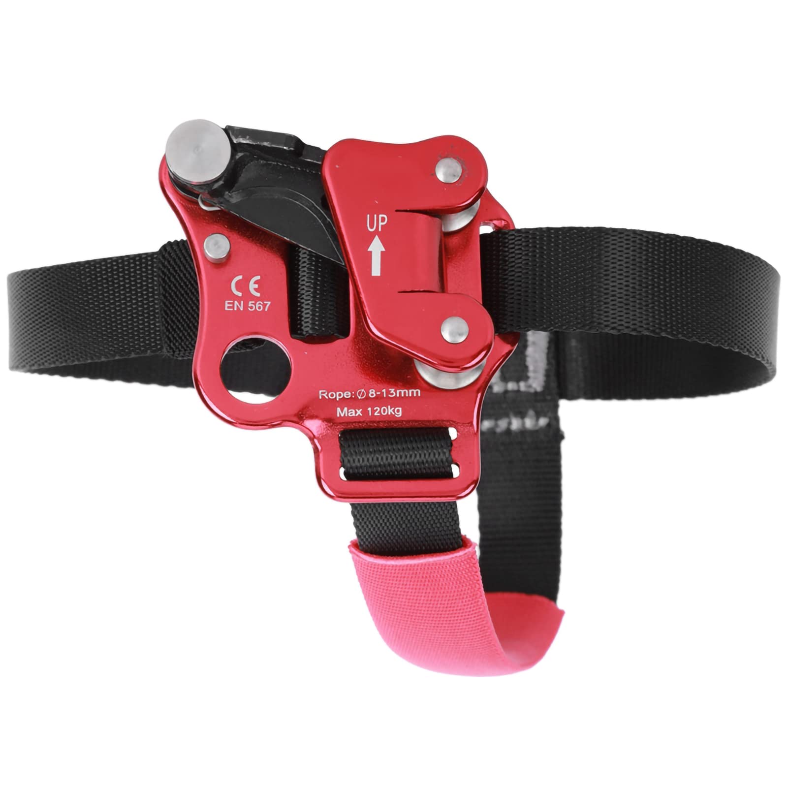 Equlup rope compatibility with 8-13 mm ropes for versatile setups