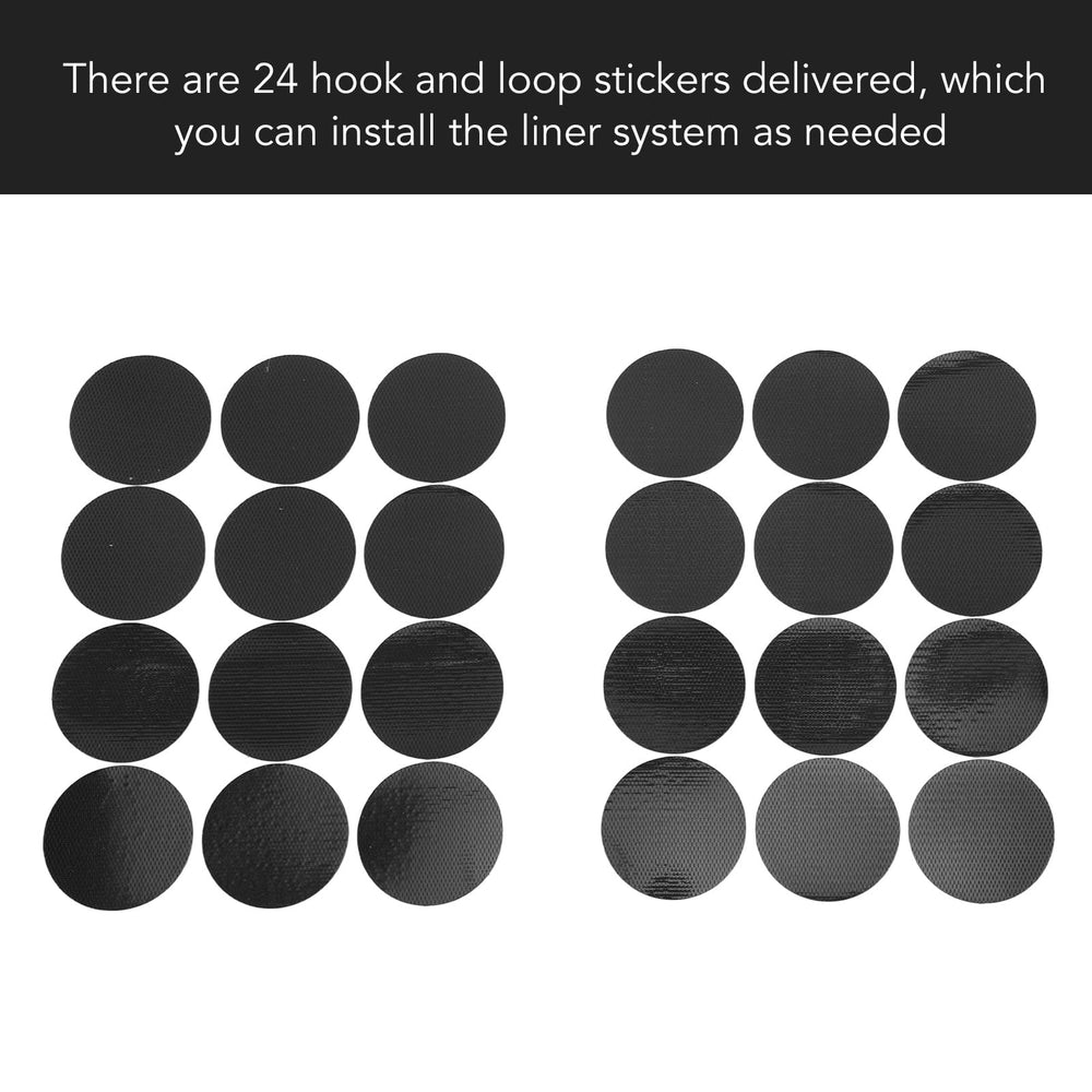 equlup inner liner kit provides soft padding for a more comfortable helmet experience.
