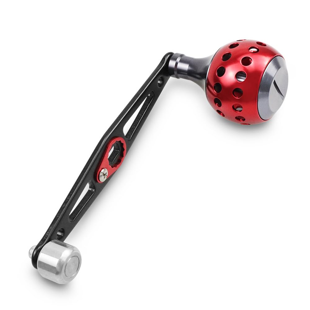 equlup power handle black red appearance with stylish finish