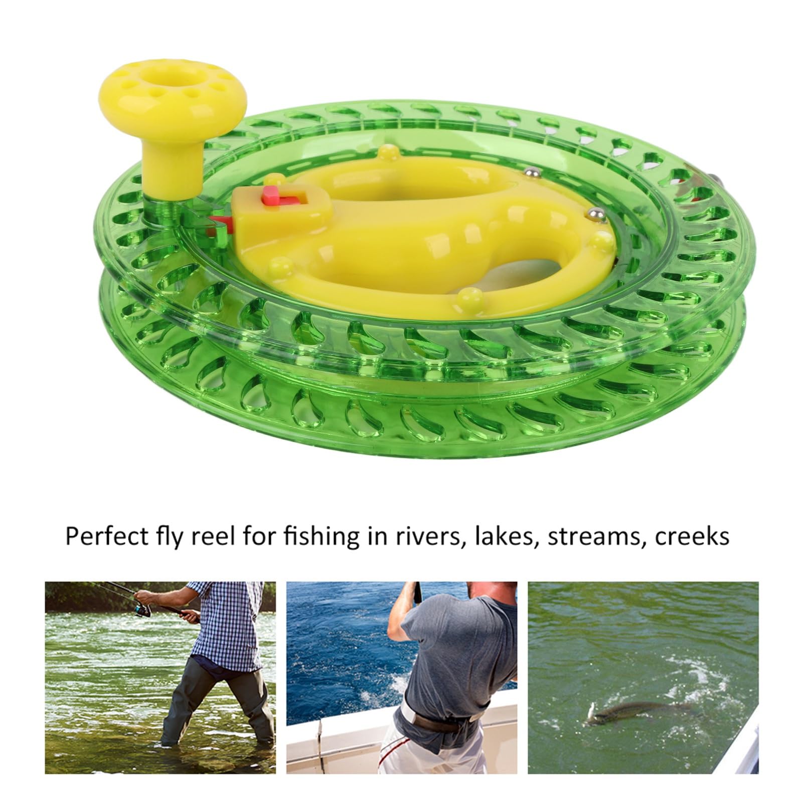 Equlup sea fishing wheel spooler blue demonstrates smooth line winding