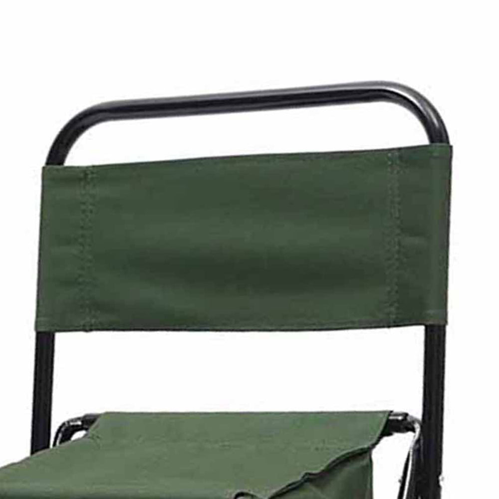Equlup steel pipe and oxford cloth chair built for outdoor durability.