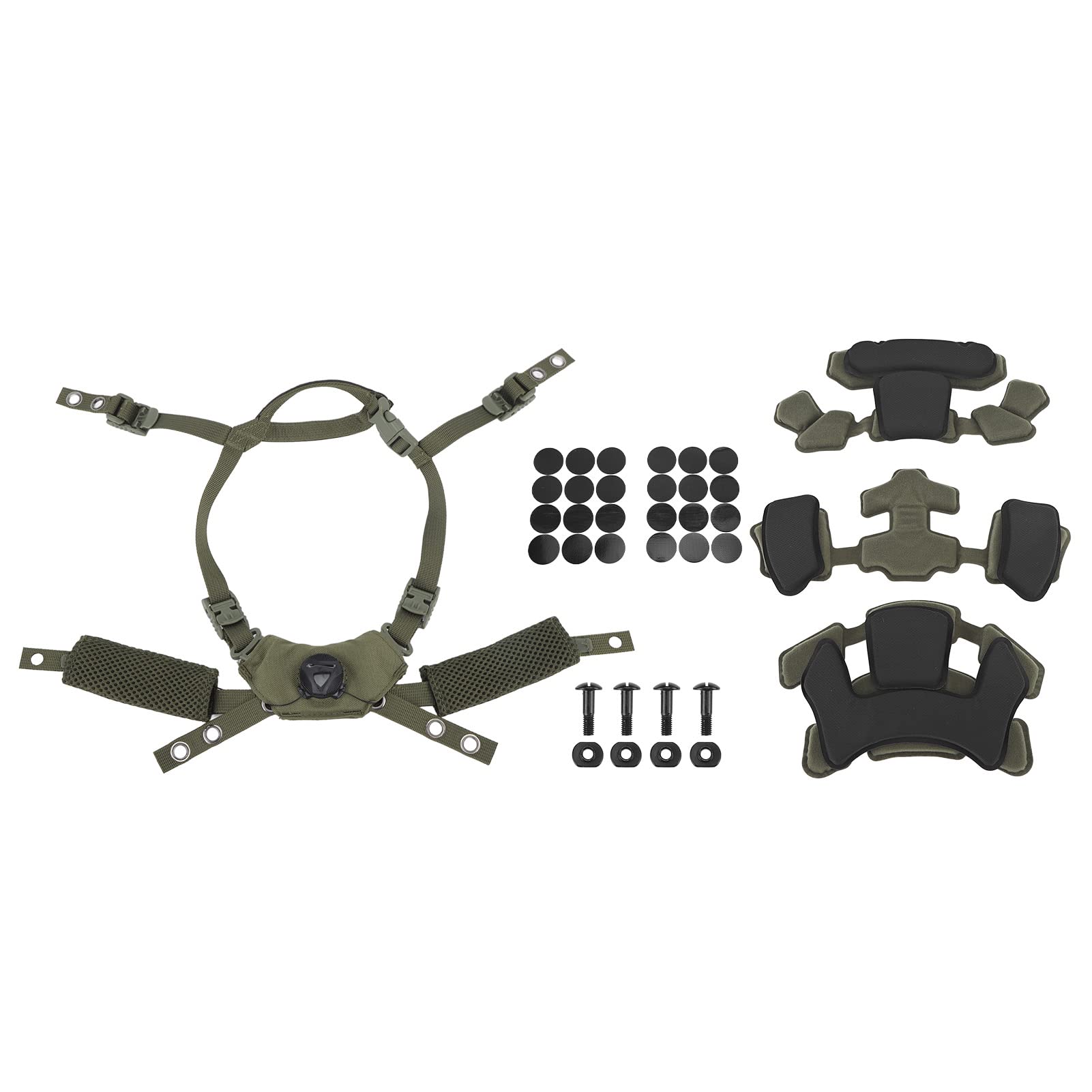 equlup tactical helmet chin strap with dial suspension offers all-day comfort and secure fit.