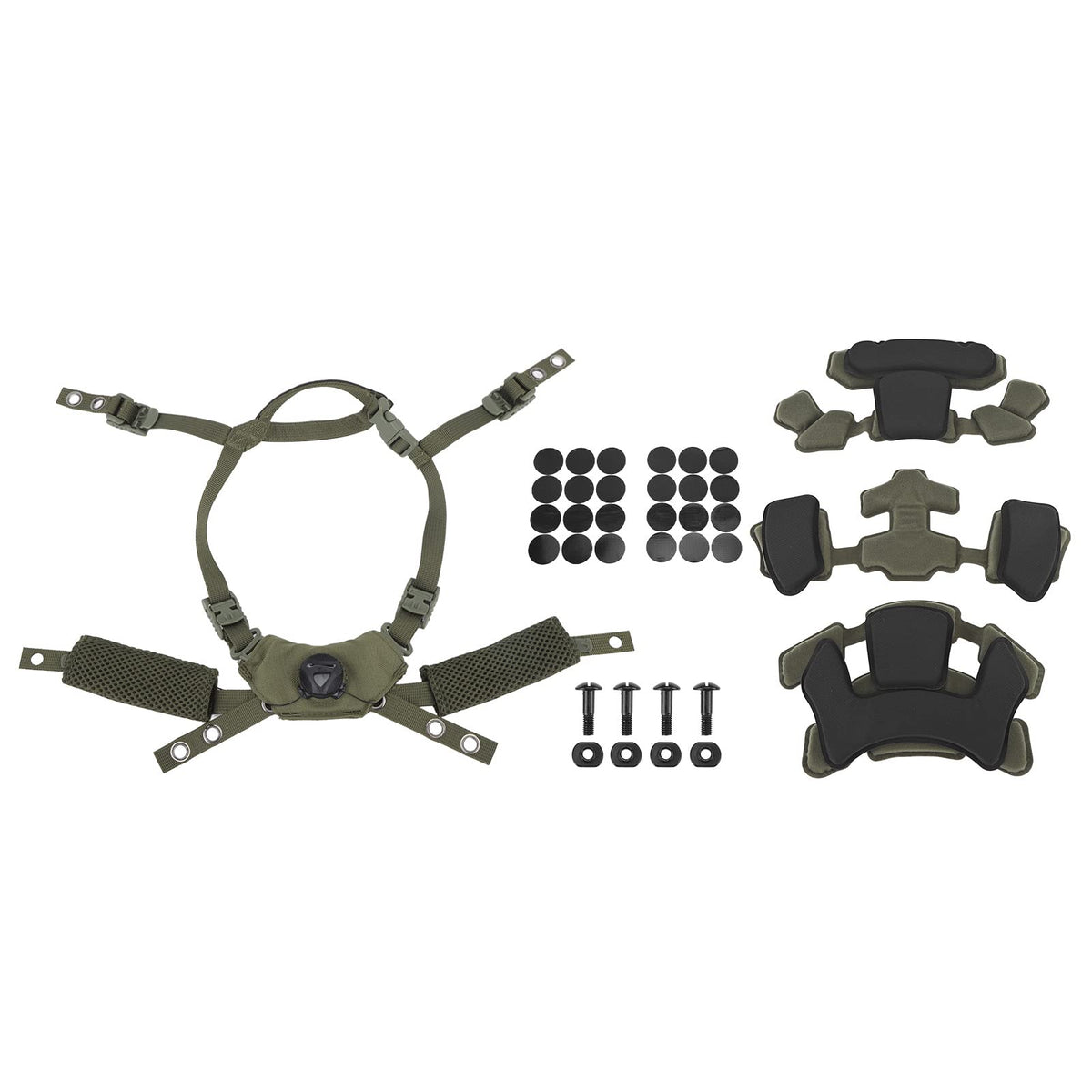 equlup tactical helmet chin strap with dial suspension offers all-day comfort and secure fit.