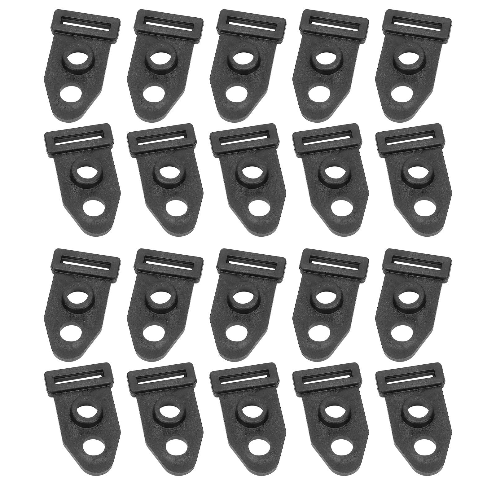equlup dependable wind-and-snow resistant clip for tents.