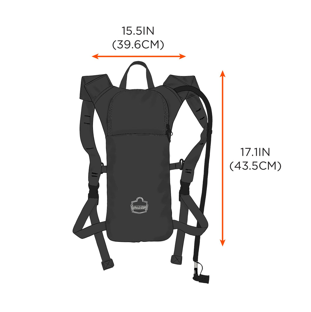 Ergodyne Chill-Its 5155 hands-free drinking valve for easy sipping on the go.