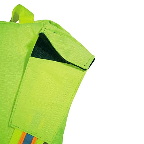Ergodyne Chill-Its 5155HV lime color improves visibility on site.