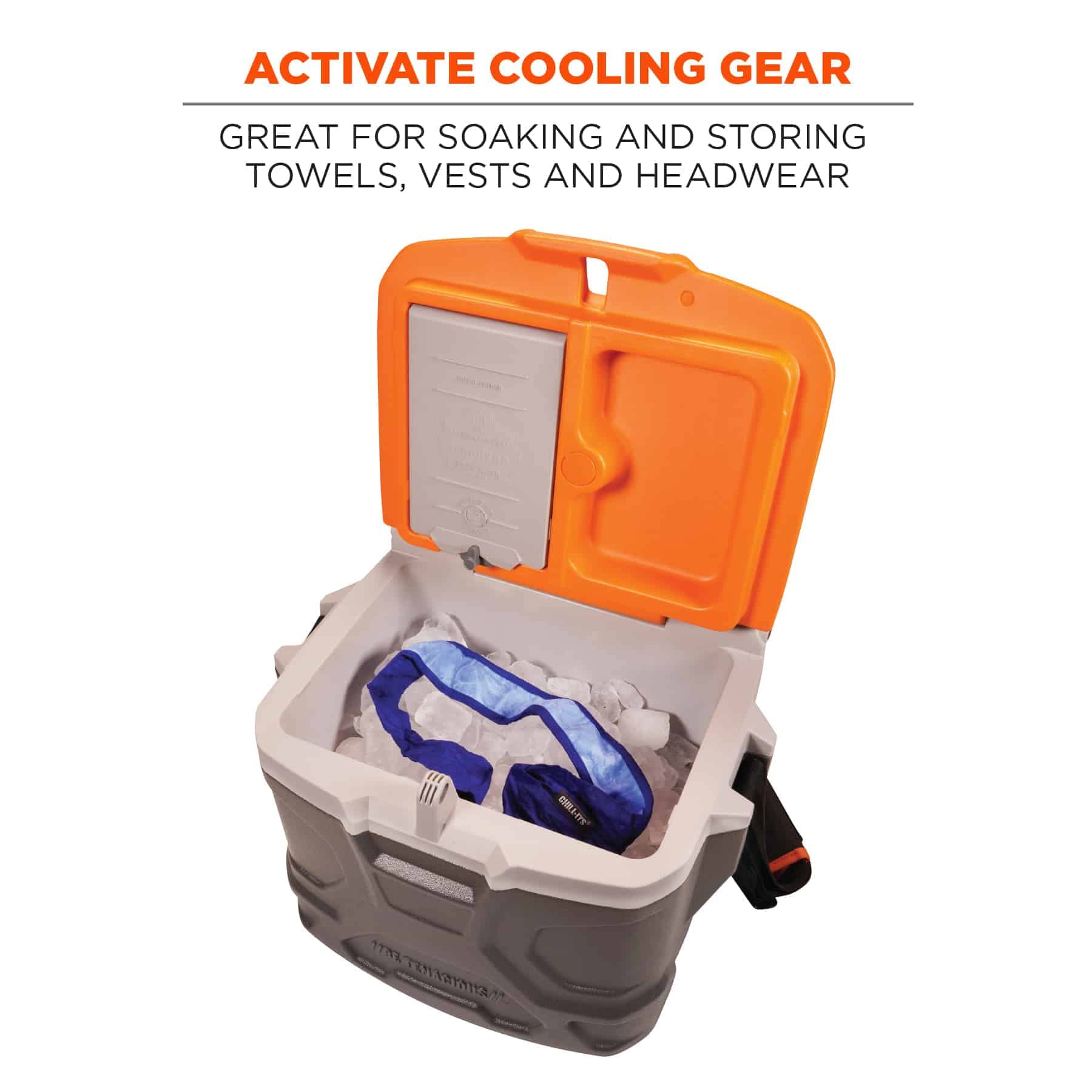 Ergodyne Chill-Its 5170 carry strap, converts to shoulder strap for easy transport