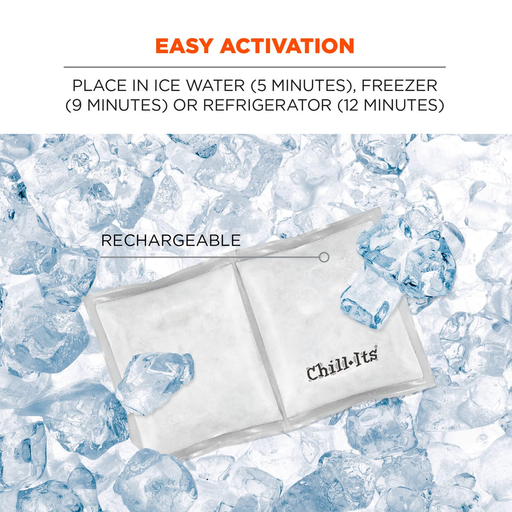 Ergodyne Chill-Its 6483 neck gaiter pocket shows compatibility and comfort
