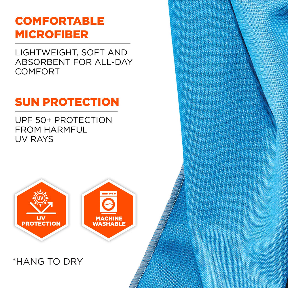Ergodyne Chill-Its 6602MF is reusable and machine washable.