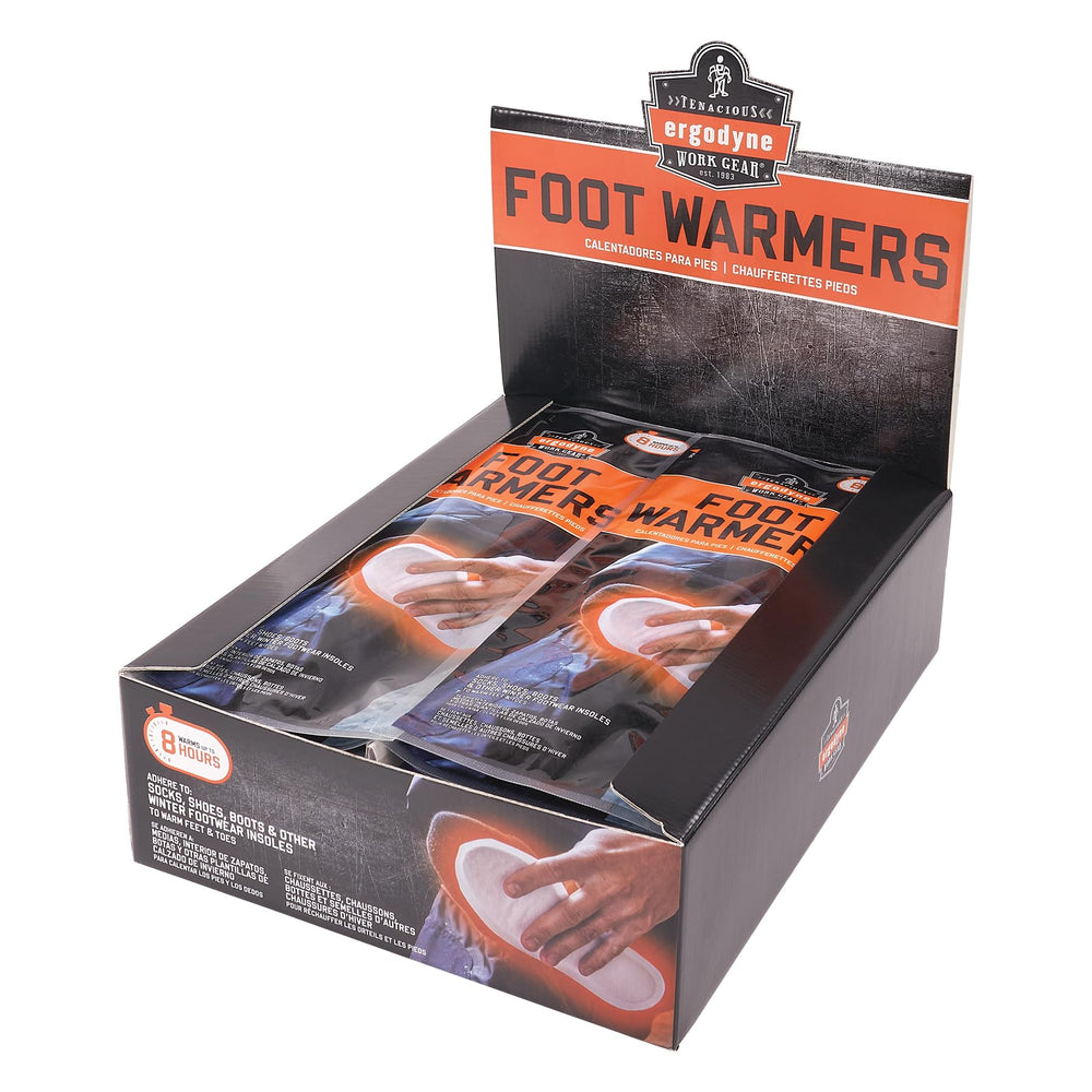 Heat activation starts after opening the pack