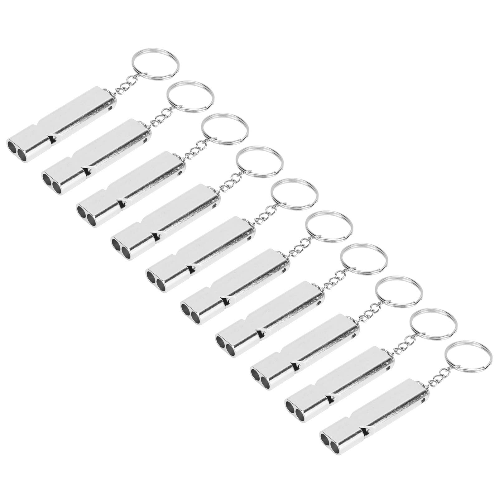 ERYUE emergency whistle compact 5.7 cm length for easy portability.