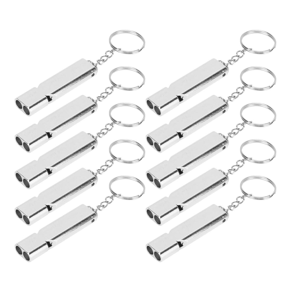 ERYUE emergency whistle side view shows compact size for easy carry.